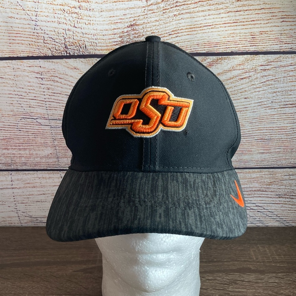EUC Youth Nike Oklahoma State Black & Orange Adjustable Hat